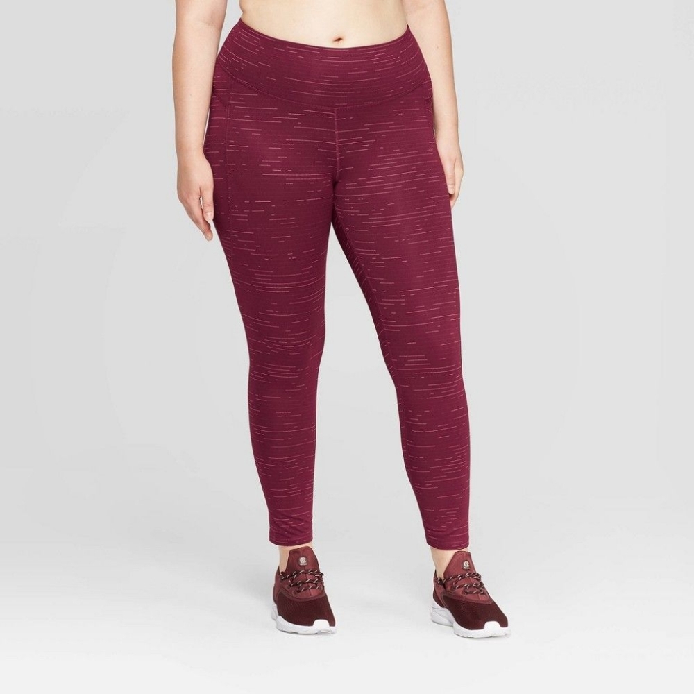 Women's Plus Size Spacedye Leggings c9 Champion